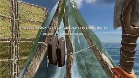 Stranded Deep Ps4 German Guide Nahrung Haltbar Machen Smoked Meat