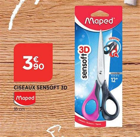 Promo Ciseaux Sensoft 3d Maped Chez Atac ICatalogue Fr