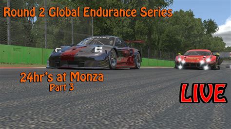 Iracing Global Endurance Series Round Monza Part The End Youtube