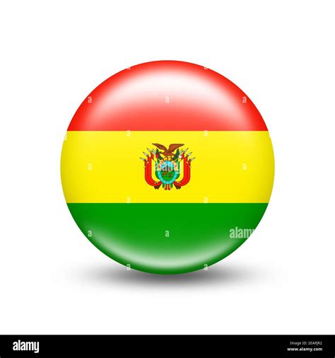 Bandera de bolivia con fondo blanco fotografías e imágenes de alta