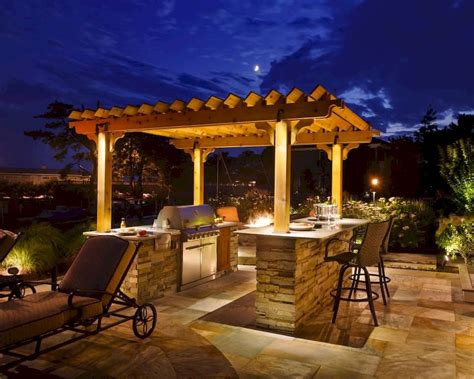 Adorable 55 Beautiful Backyard Lighting Decor Ideas and Remodel https ...