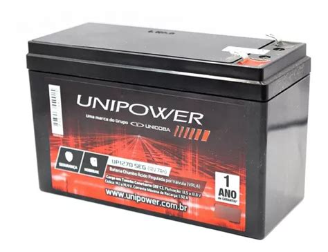 Bateria Selada Volts Amperes Unipower Para Nobreak