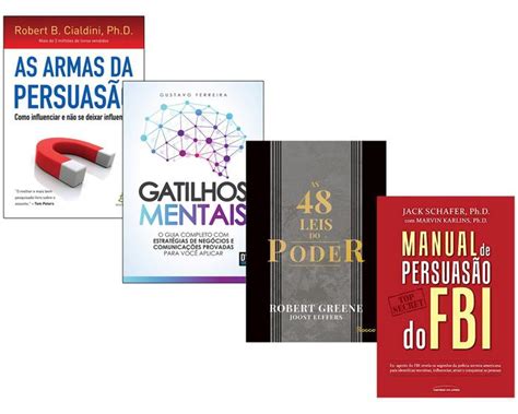 Livro Leis Poder Manual Persuas O Do Fbi Armas Persuas O Gatilhos