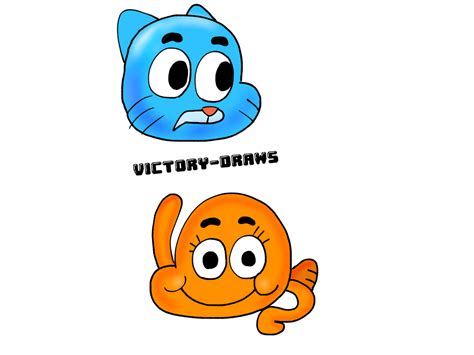 Gumball And Darwin Icons By Victory Draws On Deviantart