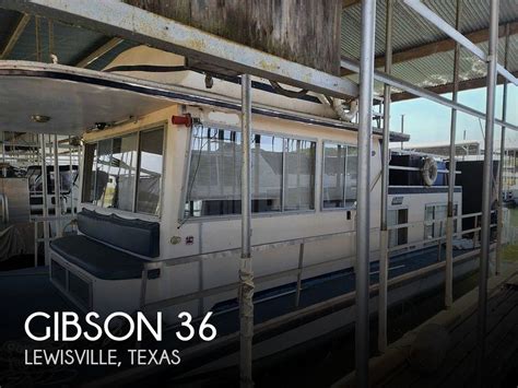 1977 Gibson 36 Houseboat For Sale In Copper Canyon Tx