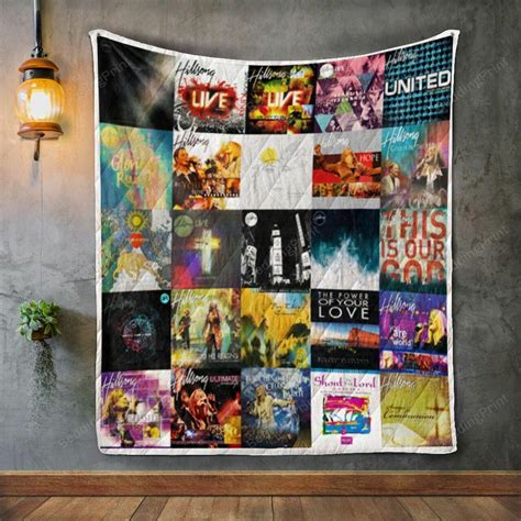 Hillsong Worship Album Covers Quilt Blanket - Dreamrooma