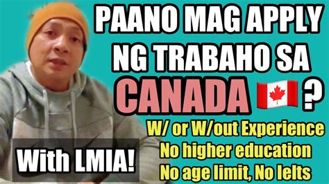 Trabaho Sa Canada No Placement Fee Kahit Walang Valid Canadian