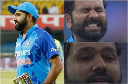 India Vs Pak Rohit Sharma Got Emotional While National Anthem Sports