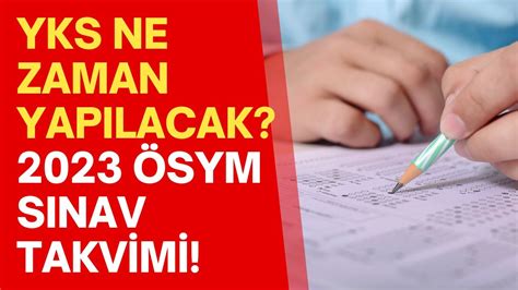 Yks Sinav Tar H Bell Oldu Mu Sinav Ne Zaman Yapilab L R