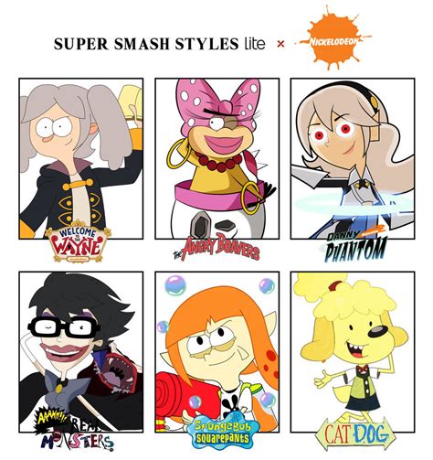 Super Smash Styles Lite X Nickelodeon Part 4 By Xeternalflamebryx On