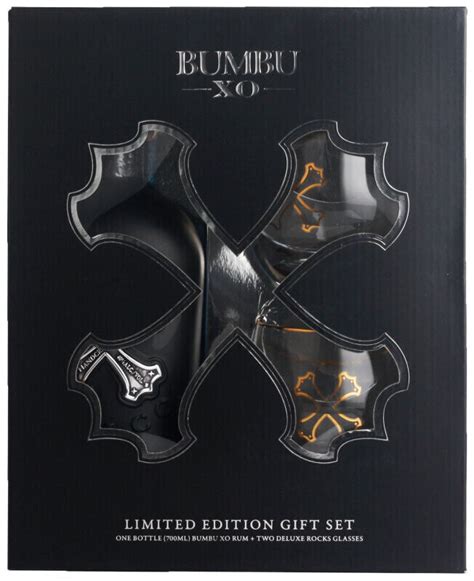 Bumbu Rum XO 0 7l 40 Geschenkset mit 2 Gläsern ab 45 24