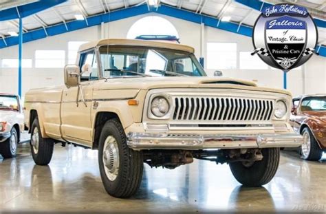 1975 Jeep J20 Awd 360 V8 Auto 3 4 Ton 4x4 Lb Pickup Truck 75 Gladiator Amc Classic Jeep J 20