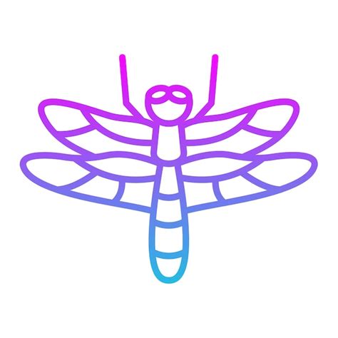 Premium Vector Dragonfly Icon