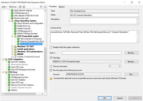 Powershell Osd Scripts To Addremove Computer From Ad Group And Set Ad