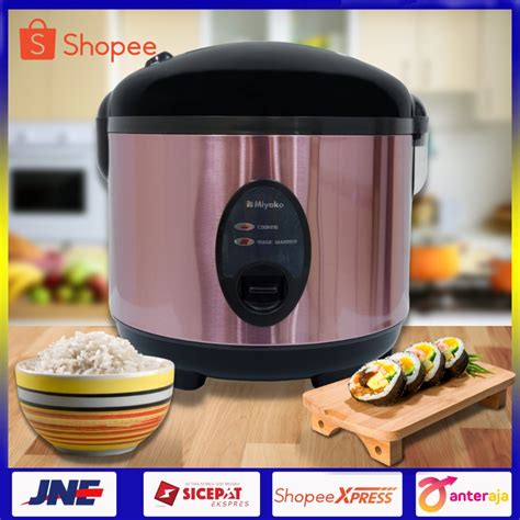 Jual Miyako Magic Rice Cooker Mcm Sbc Liter Shopee