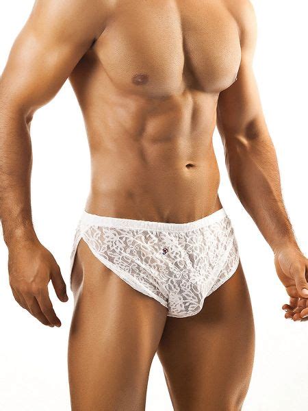 Joe Snyder Shining09 Short Spitzen Brief weiß Erotikshop SinEros