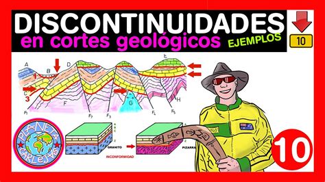 DISCONTINUIDADES CORTES GEOLOGICOS EJEMPLOS RESUELTOS YouTube