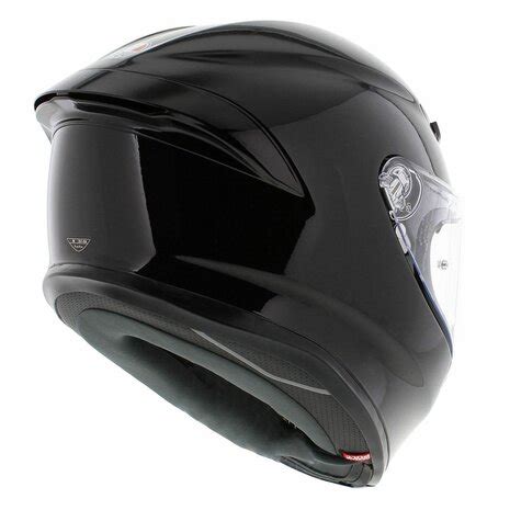 Agv K S Mono Glans Zwart Motorhelm Helmspecialist