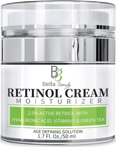 Buy Retinol Moisturizer Anti Aging Cream For Face And Eye Area With Hyaluronic 2 5 Active