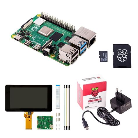 Display Starter Kit Incl Raspberry Pi 4 Model B RaspberryPi Dk