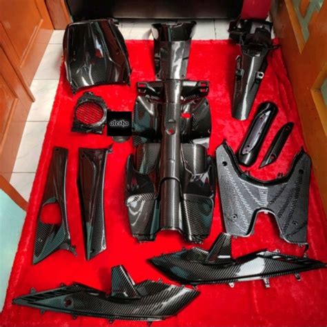 Full Body Kasar Vario Cw Karbu Lama Old Carbon Karbon Lazada