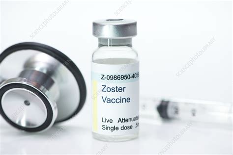 Shingles vaccine - Stock Image - F035/8635 - Science Photo Library