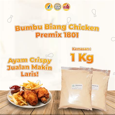 Jual Bumbu Biang Chicken Premix Tepung Super Kemasan Kg