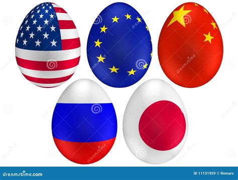 Easter eggs flag 1 stock illustration. Illustration of china - 11131959