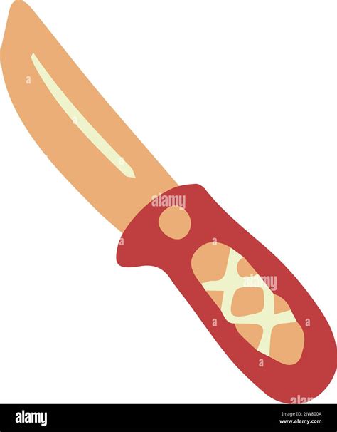 Hand Drawn pocket knife illustration isolated on background Stock ...