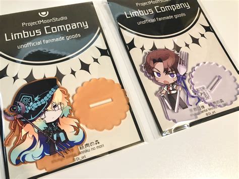 囚人カトラリーアクリルスタンド4種【limbus Company】 宗教団体筋肉の森 購買部 Booth