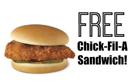 Chick-Fil-A Coupon: Free Chicken Sandwich Coupon :: Southern Savers