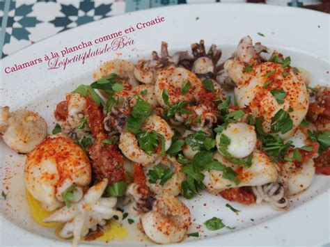 Recettes De Plancha Et Calamars