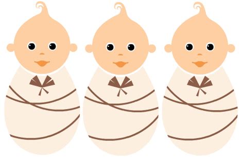 triplet baby clipart - Clip Art Library