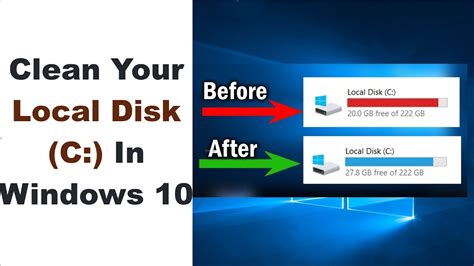 How To Clean C Drive In Windows 10 Make Your PC Faster 2021 Quick