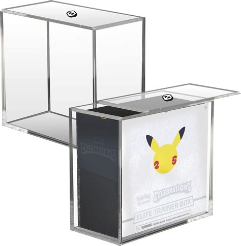 EVORETRO Transparente Acryl Vitrine Kompatibel Mit Pokemon Elite