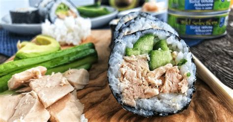 How To Make Tuna Sushi Rolls | Create Kids Club