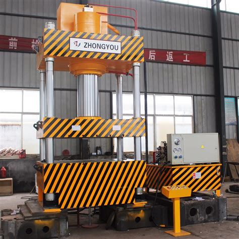 Ton Ton Four Column Hydraulic Press For Wheelbarrow Making