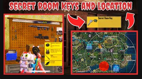 Secret Room Key Pubg Secret Room Key Location In Bgmi Pubg Mobile