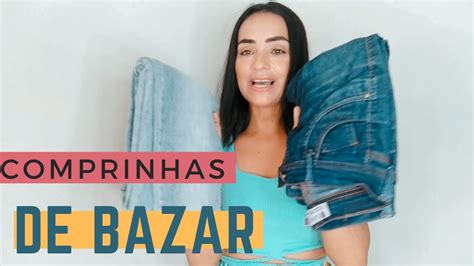 Minhas Primas Comprinhas De Bazar Brech Tem Muitas Roupas