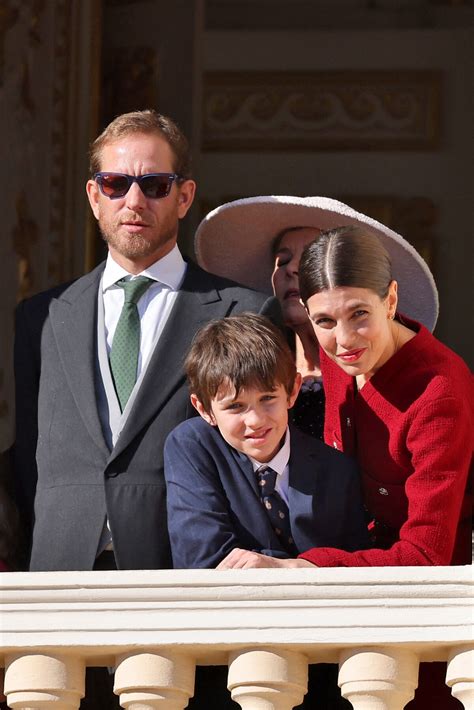 Photo Andrea Casiraghi La Princesse Caroline De Hanovre Charlotte