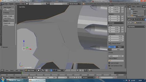 Merging Overlapping Vertices Edges Modeling Blender Artists Community