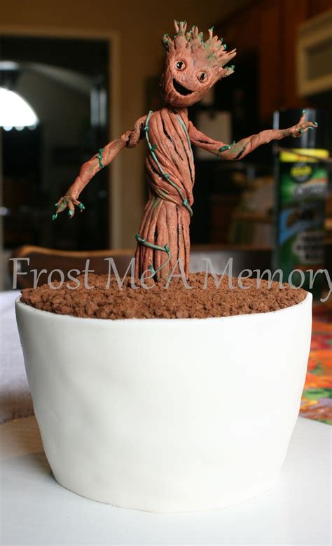 Guardians Of The Galaxy Baby Groot Cake Baby Groot Cake Cake