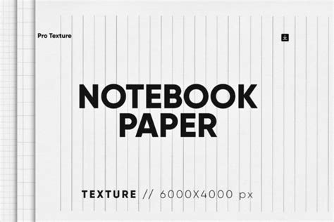 20 Notebook Paper Texture Graphic By Ccpreset · Creative Fabrica