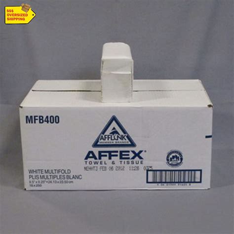 Affex White Multifold Paper Towels Party Value