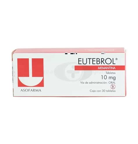 EUTEBROL 10 MG CON 30 TABLETAS