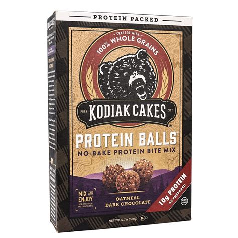 Kodiak Cakes Dark Choc Oat Protein Ball Mix At Natura Market