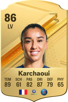 Sakina Karchaoui Ea Sports Fc Spieler Werte Electronic Arts