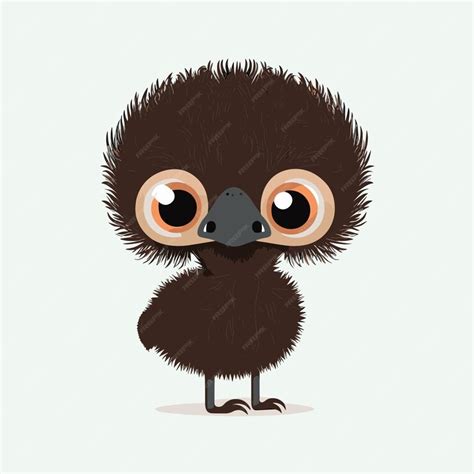 Premium Vector | Vector cute moa cartoon style