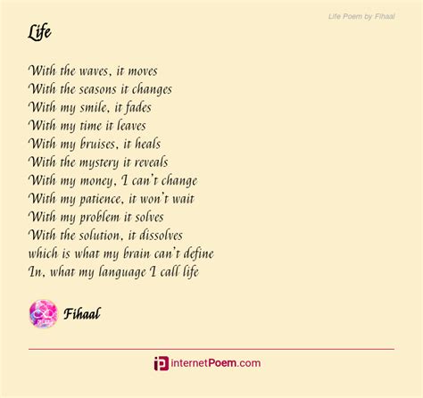 Life Poem by Fihaal