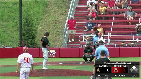 Gannon At Seton Hill Game 2 Baseball WestmorelandSports1